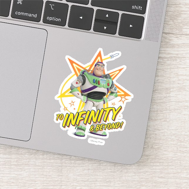 Toy Story 4 | Buzz "To Infinity & Beyond" Stars Sticker (Detail)