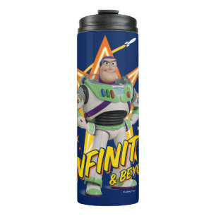 Toy Story 4 Buzz "To Infinity & Beyond" Stars Thermal Tumbler