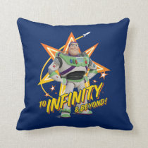 Toy Story 4 | Buzz "To Infinity & Beyond" Stars Throw Pillow