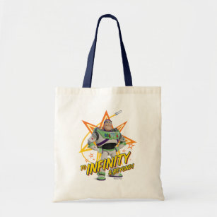 Canvas Tote Bag Buzz Lightyear Space Ships Disney Inspired