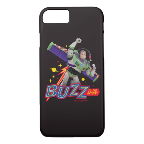 Toy Story 4  Buzz To The Rescue iPhone 87 Case