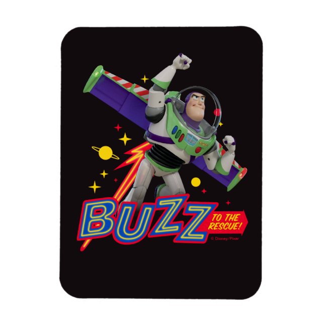 Toy Story 4 | Buzz To The Rescue! Magnet (Vertical)