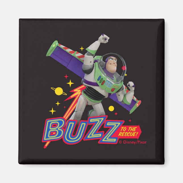 Toy Story 4 | Buzz To The Rescue! Magnet (Front)