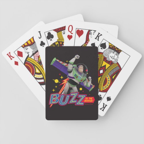 Toy Story 4  Buzz To The Rescue Playing Cards