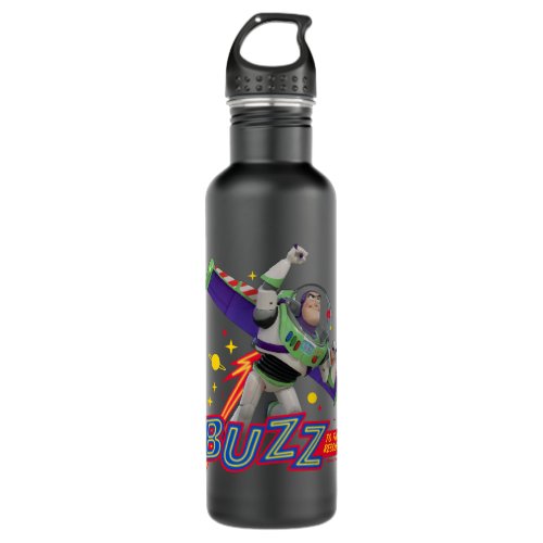 Toy Story 4  Buzz To The Rescue Stainless Steel Water Bottle