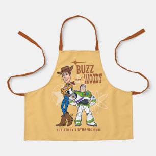 Toy Story 4 Buzz & Woody "Dynamic Duo" Apron