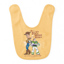 Toy Story 4 | Buzz & Woody "Dynamic Duo" Baby Bib