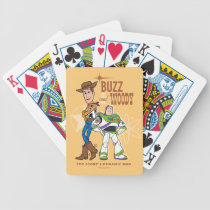 Toy Story 4 | Buzz & Woody "Dynamic Duo" Bicycle Playing Cards