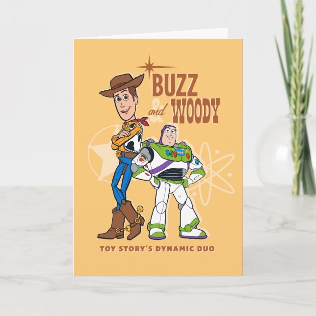 Toy Story 4 | Buzz & Woody "Dynamic Duo" Card (Front)