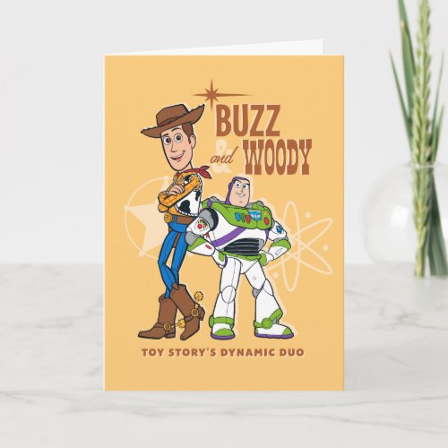 Toy Story 4  Buzz  Woody Dynamic Duo Card