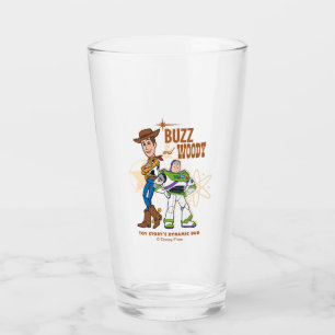 Toy Story 4   Buzz & Woody "Dynamic Duo" Glass