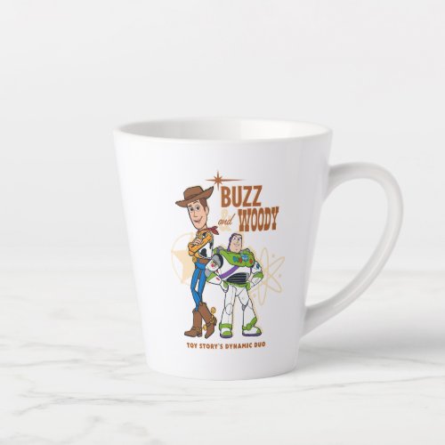 Toy Story 4  Buzz  Woody Dynamic Duo Latte Mug