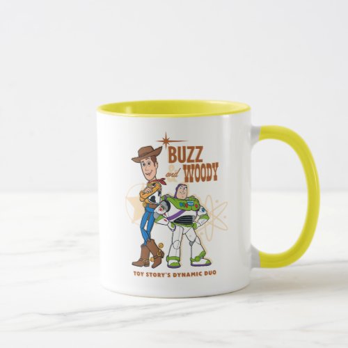Toy Story 4  Buzz  Woody Dynamic Duo Mug