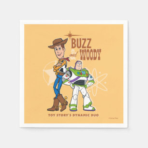 Toy Story 4 Buzz & Woody "Dynamic Duo" Napkins