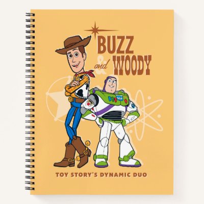 Toy Story 4 | Buzz &amp; Woody &quot;Dynamic Duo&quot; Notebook