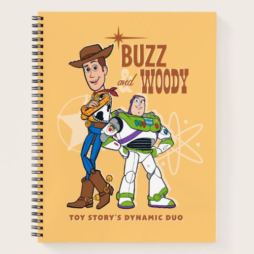 Toy Story 4 | Buzz & Woody "Dynamic Duo" Notebook