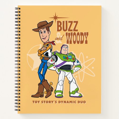 Toy Story 4  Buzz  Woody Dynamic Duo Notebook