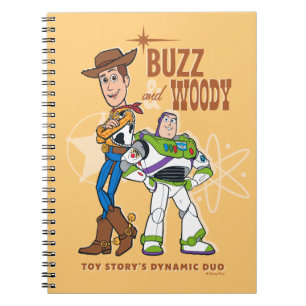Toy Story 4 Buzz & Woody "Dynamic Duo" Notebook