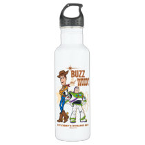 Toy Story 4 | Buzz & Woody "Dynamic Duo" Stainless Steel Water Bottle
