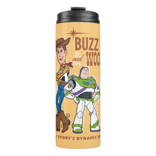 Toy Story 4  Buzz  Woody Dynamic Duo Thermal Tumbler