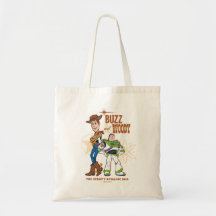 Canvas Tote Bag Buzz Lightyear Space Ships Disney Inspired