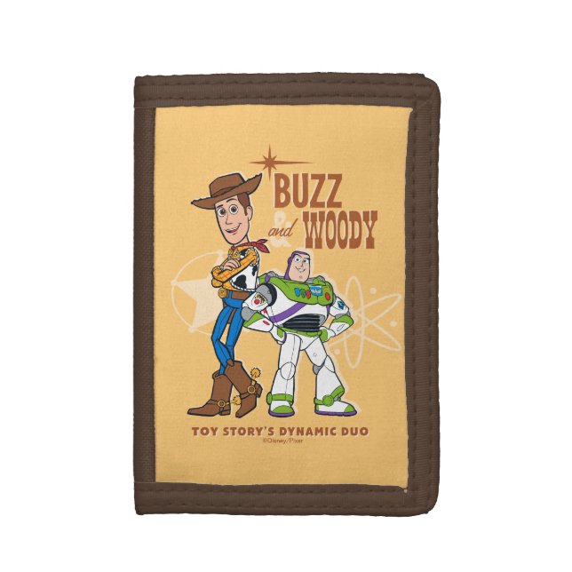 Toy Story 4 | Buzz & Woody "Dynamic Duo" Trifold Wallet (Front Vertical)