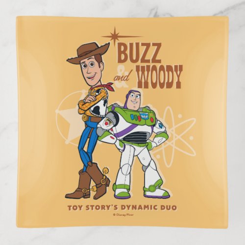 Toy Story 4  Buzz  Woody Dynamic Duo Trinket Tray