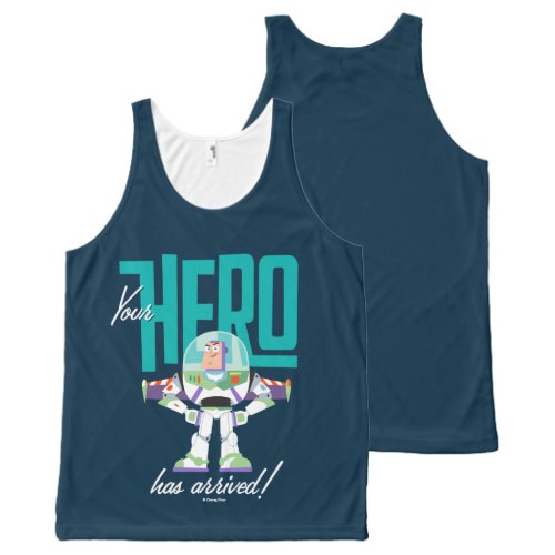 Toy Story 4  Buzz Your Hero Has Arrived All_Over_Print Tank Top