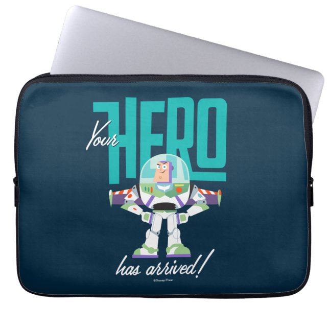 Toy Story 4 | Buzz "Your Hero Has Arrived" Laptop Sleeve (Front)