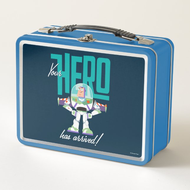 Toy Story 4 | Buzz "Your Hero Has Arrived" Metal Lunch Box (Front)