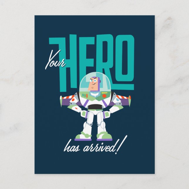 Toy Story 4 | Buzz "Your Hero Has Arrived" Postcard (Front)