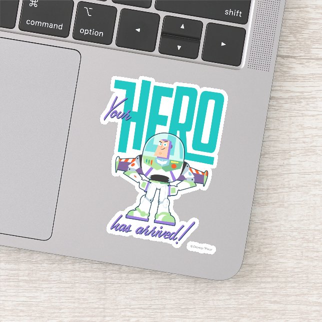 Toy Story 4 | Buzz "Your Hero Has Arrived" Sticker (Detail)