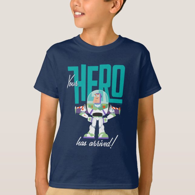 Toy Story 4 | Buzz "Your Hero Has Arrived" T-Shirt (Front)