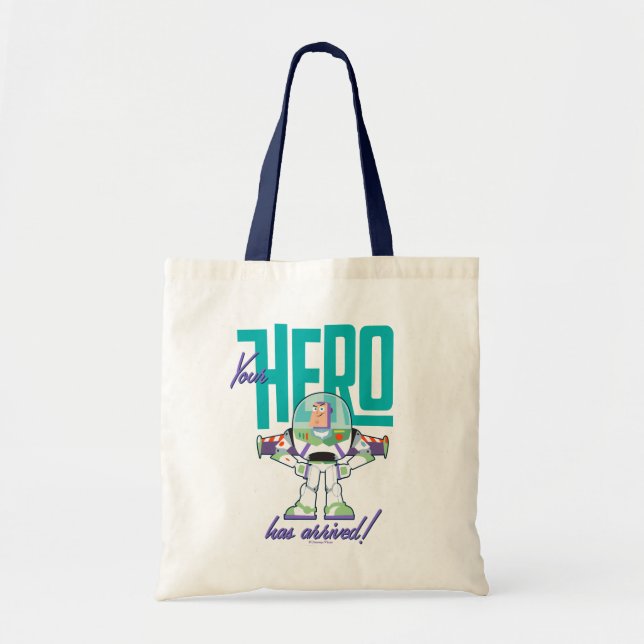 Toy Story 4 | Buzz "Your Hero Has Arrived" Tote Bag (Front)