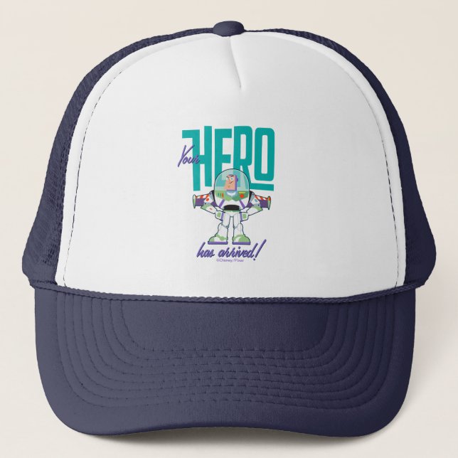 Toy Story 4 | Buzz "Your Hero Has Arrived" Trucker Hat (Front)