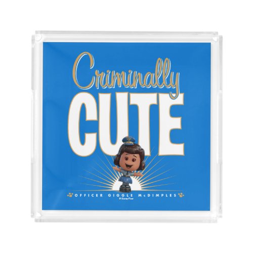 Toy Story 4  Criminally Cute Giggle McDimples Acrylic Tray