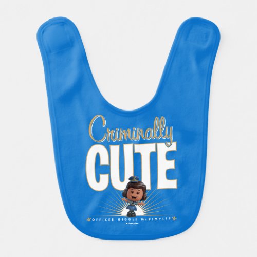 Toy Story 4  Criminally Cute Giggle McDimples Baby Bib