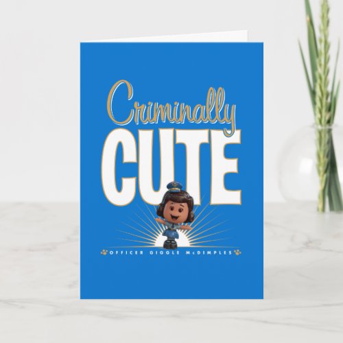 Toy Story 4  Criminally Cute Giggle McDimples Card