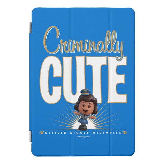 Toy Story 4 | "Criminally Cute" Giggle McDimples iPad Pro Cover (Front)