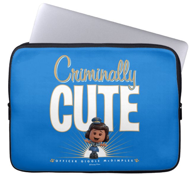 Toy Story 4 | "Criminally Cute" Giggle McDimples Laptop Sleeve (Front)
