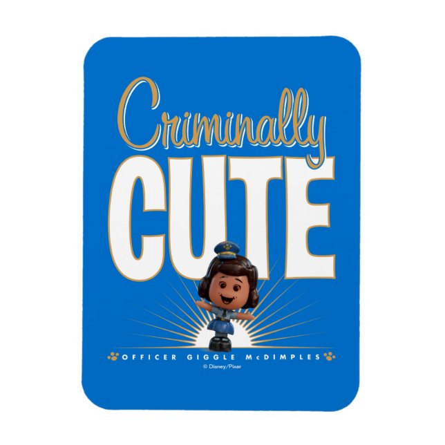 Toy Story 4 | "Criminally Cute" Giggle McDimples Magnet (Vertical)