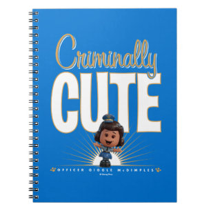 Toy Story 4 "Criminally Cute" Giggle McDimples Notebook