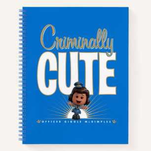 Toy Story 4 "Criminally Cute" Giggle McDimples Notebook