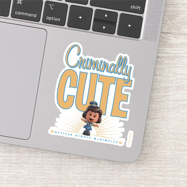 Toy Story 4 | "Criminally Cute" Giggle McDimples Sticker (Detail)