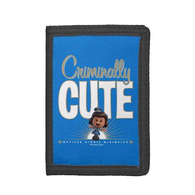 Toy Story 4 | "Criminally Cute" Giggle McDimples Trifold Wallet (Front Vertical)