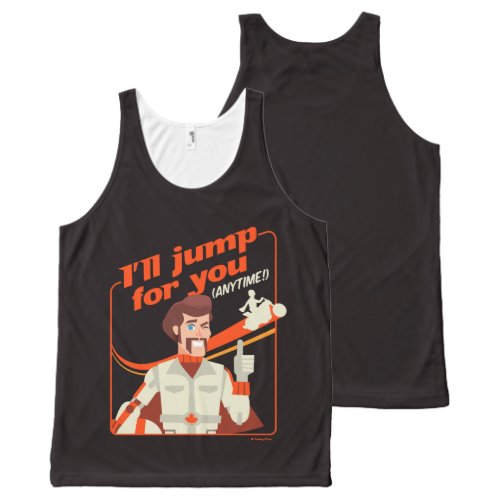 Toy Story 4  Duke Caboom Ill Jump For You All_Over_Print Tank Top