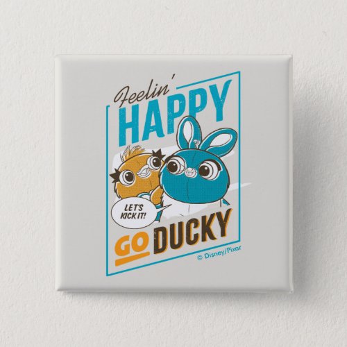 Toy Story 4  Feelin Happy Go Ducky Button