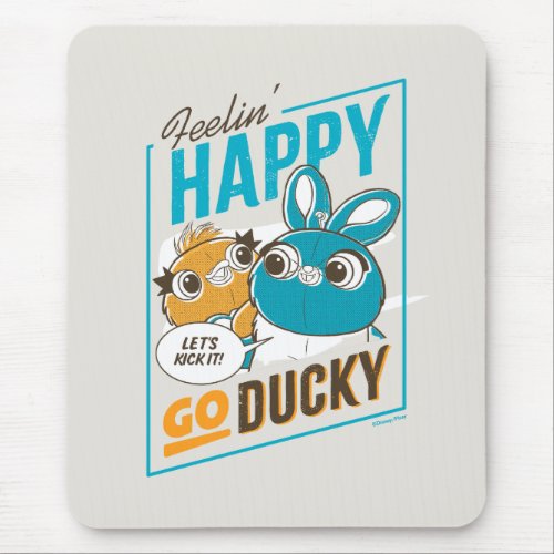 Toy Story 4  Feelin Happy Go Ducky Mouse Pad