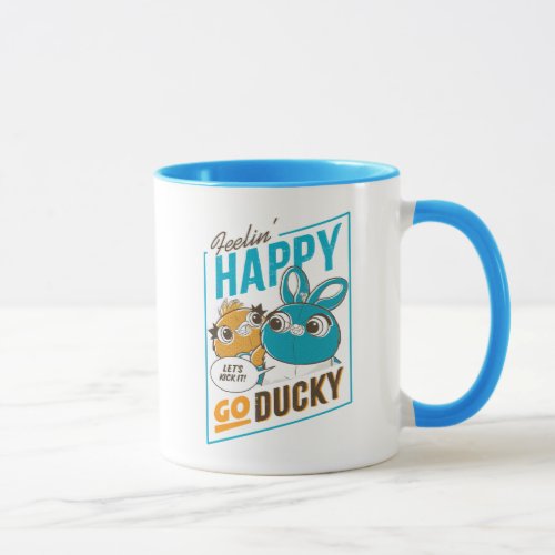Toy Story 4  Feelin Happy Go Ducky Mug