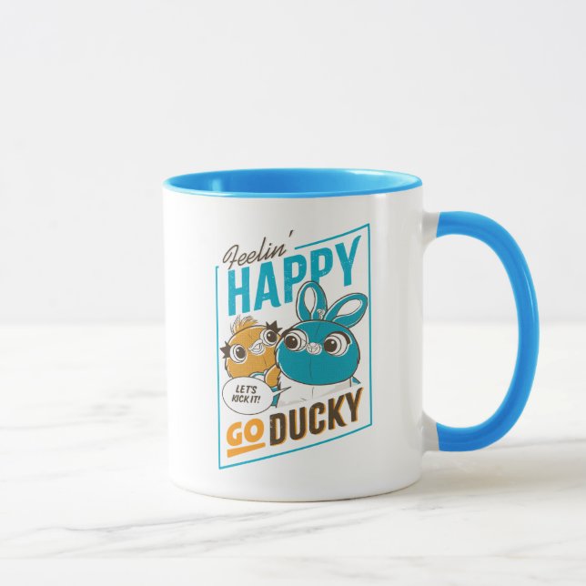 Toy Story 4 | Feelin' Happy Go Ducky Mug (Right)